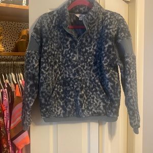 Joy Lab Sherpa 1/2 Zip Sherpa Pullover. Women Size XS